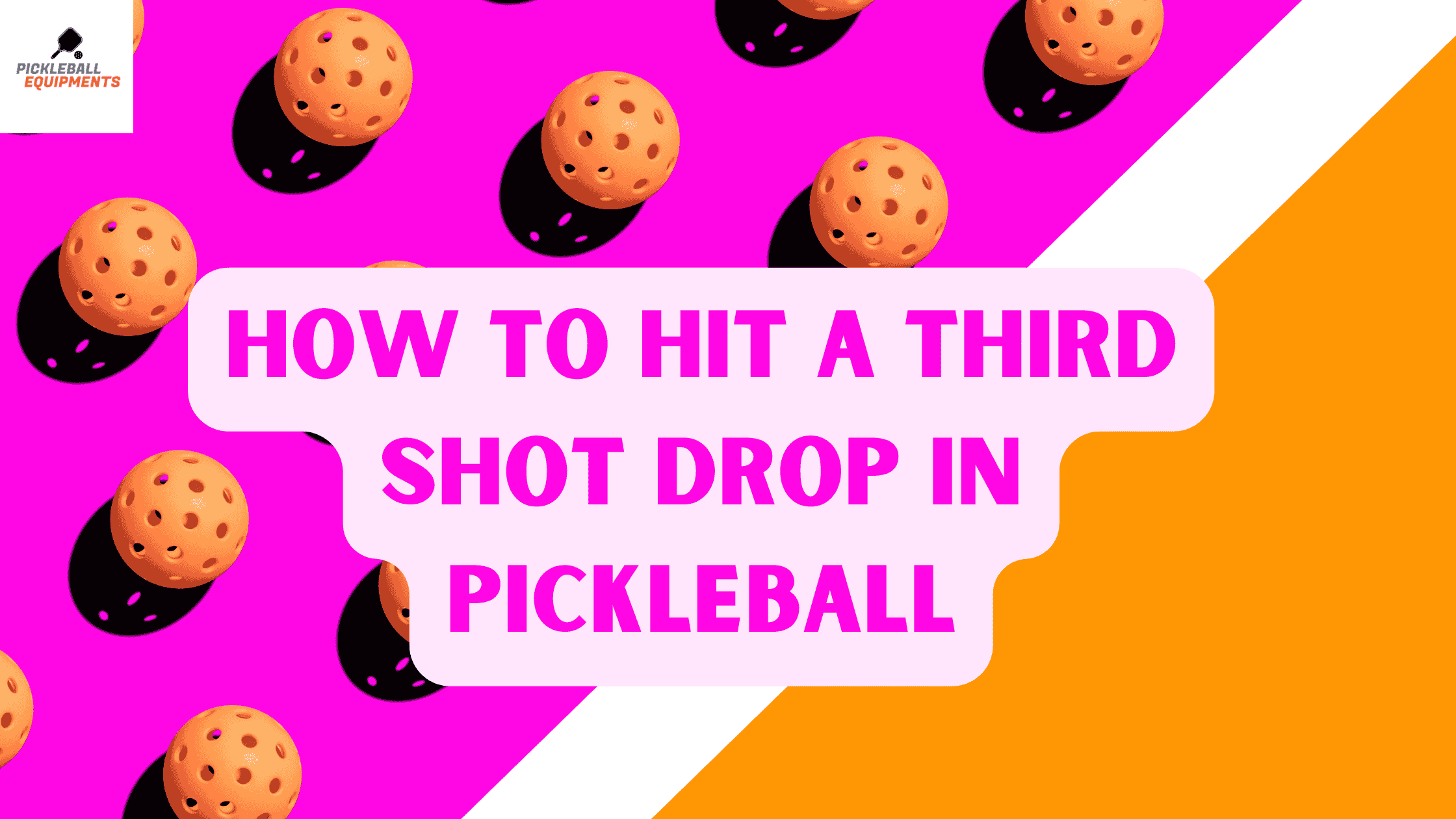 How to Hit a Third Shot Drop In Pickleball