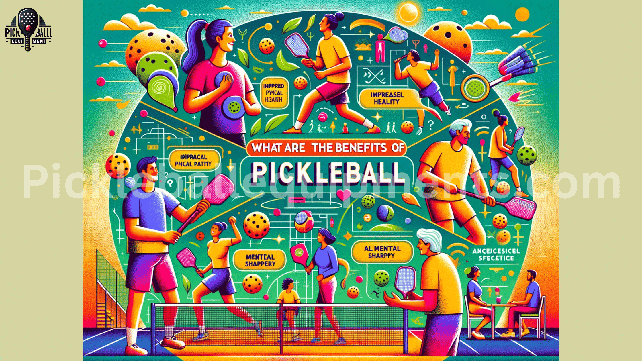 What are the benefits of playing pickleball
