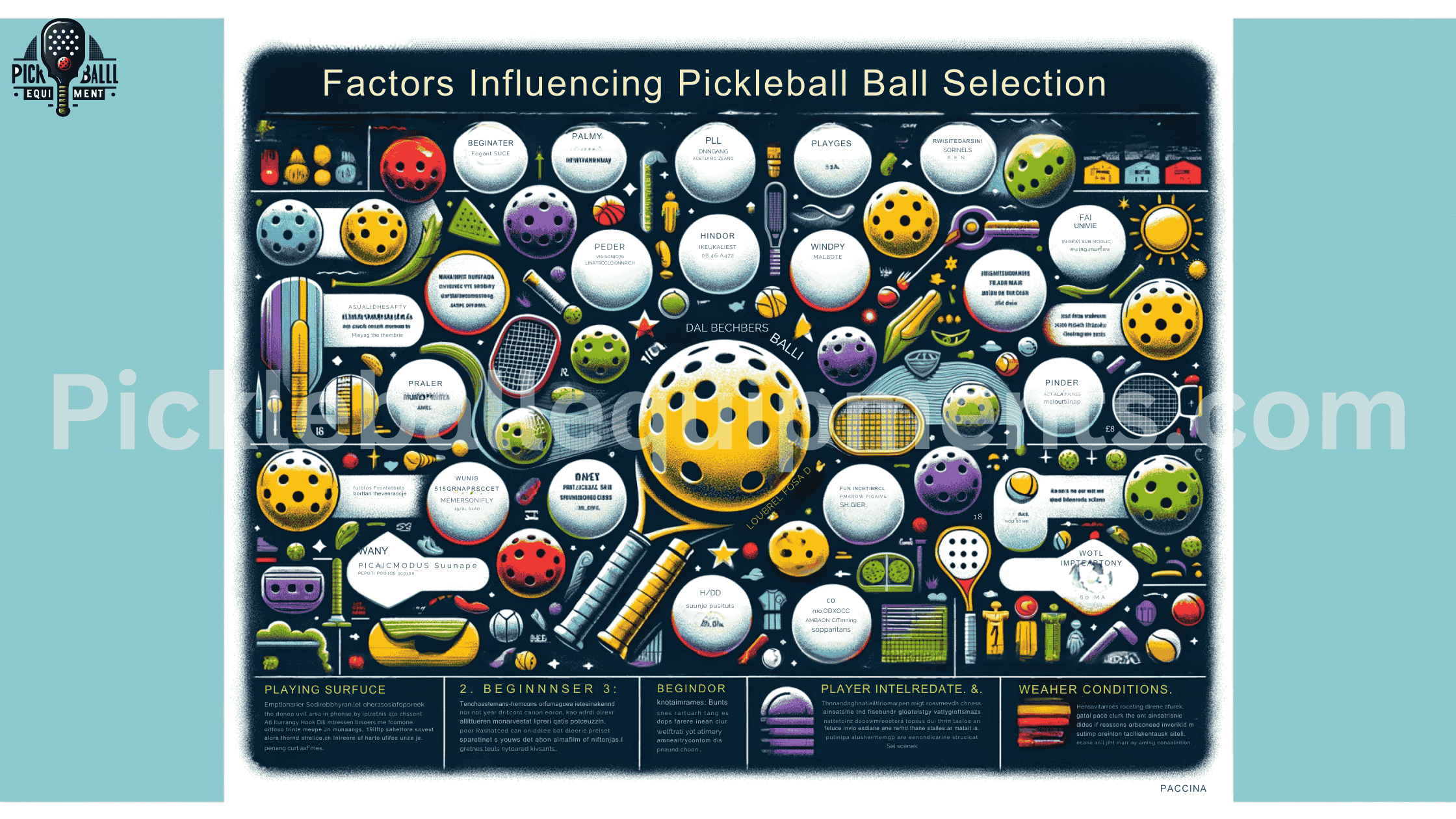 Factors Influencing Pickleball Ball Selection